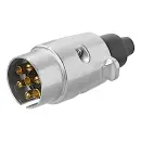 Conector de metal de 7 pines con conexión por...