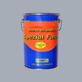 Pintura robusta de Branth (secado rápido) 5 litros de aluminio RAL 9006/7