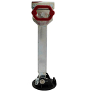 Pata de apoyo AL-KO, galvanizada, longitud giratoria: 410...