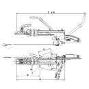Conexión KNOTT AE V 2500-3000kg KF 30 E / GF arriba / abajo LM: E 100/120, D 200 sin SK