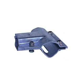 Juego de abrazaderas para atornillar el tubo de tracción: 60 mm, eje: 750 kg