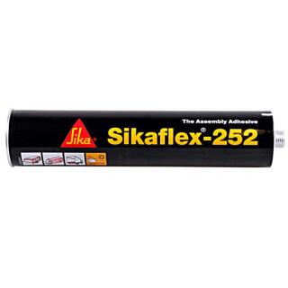Sikaflex-252 cartucho adhesivo de construcción 300 ml negro