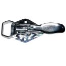 Cerradura con soporte y dispositivo de seguridad, con...