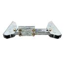 Desplazamiento de rueda jockey para conexiones de tracción V - 3500 kg Longitud: 390/410 mm