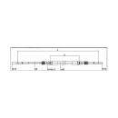 Cable de freno KNOTT para KZG 35 HL 1000 mm / GL 1370 mm, M12 / M12