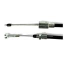 KNOTT Cable Bowden terminal en forma de hongo, campana Ø 19 mm, longitud 980 mm / longitud 1170 mm