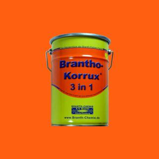 Brantho Korrux "3 en 1" 5 litros amarillo-naranja RAL 2000