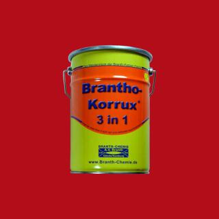 Brantho Korrux "3 en 1" 5 litros rojo carmín RAL 3002