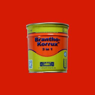 Brantho Korrux "3 en 1" lata de 0,75 litros, barril rojo BK320 = RAL 3028