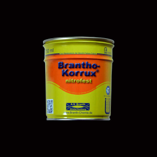 Brantho Korrux "nitrofest" 0,75 litros lata negro intenso RAL 9005