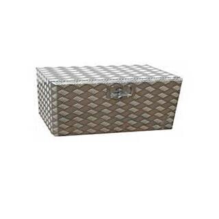Caja de herramientas de aluminio con cerradura L 1230 x W 380 x H 380 mm