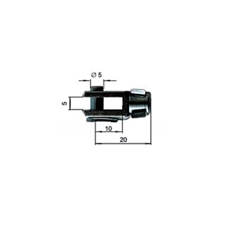 Cabezales de horquilla para resortes de gas, resortes de gas a presión (A) M56 / (F) M14 x 1,5 / (C) 14 / (E) 14