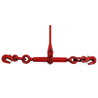 Tensor de trinquete con 2 ganchos cadena 10mm 6300 daN