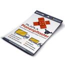 Parche de lona autoadhesiva 0,20 x 0,30 m verde RAL 6026