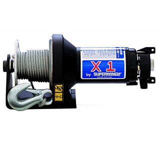 Cabrestante motor DC tipo X1 cuerda y gancho 12 V