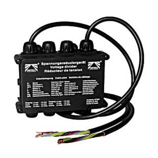 Dispositivo de reducción de tensión extremos abiertos de 24 V a 12 V