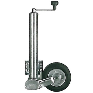 Rueda de apoyo Winterhoff 350 kg completamente automática llanta de acero de caucho macizo 225x70
