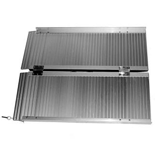 Rampas de carga para sillas de ruedas plegables 200 kg 1500 x 740 mm