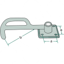 Bloqueo de giro a la derecha, tamaño 3