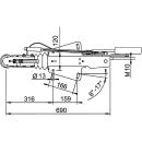 Dispositivo de retención compacto AL-KO -V- 161 S...