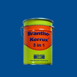 Brantho Korrux "3 en 1" 5 litros azul tráfico RAL 5017