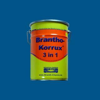 Brantho Korrux "3 en 1" 5 litros azul señal RAL 5005