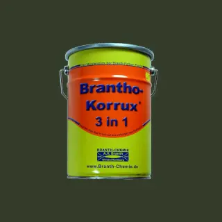 Brantho Korrux "3 en 1" 5 litros verde botella RAL 6007
