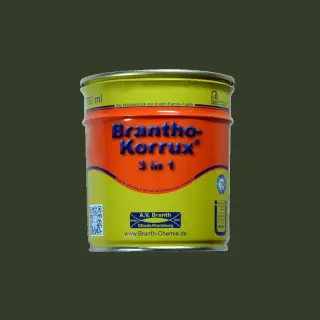 Brantho Korrux "3 en 1" lata de 0,75 litros verde botella RAL 6007