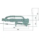 Dispositivo de retención AL-KO 251 G 1500 kg - 3000 kg por encima de la instalación 1637/2051