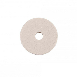 Taco de remache de material de correa, 18 mm, color: beige