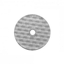 Base de remache de polietileno, 17,5 mm, color: gris