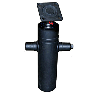 Carrera del cilindro telescópico 730 mm, 3 etapas, altura de construcción 411 mm, pasador 40 mm