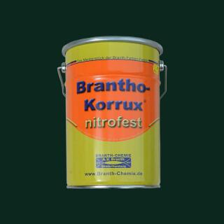 Brantho Korrux "nitrofest" recipiente de 5 litros verde musgo RAL 6005