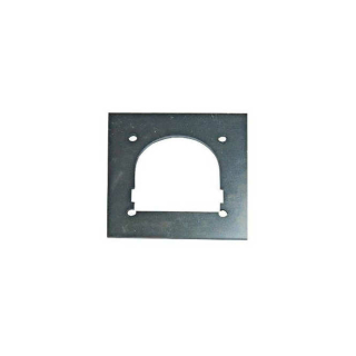 Canaleta de amarre de contraplaca Art.No. 1840259, con anillo y resorte 131 x 142 mm