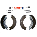 Zapatas de freno Knott 200 x 50 mm, 20-964, 20-964 / 1,...
